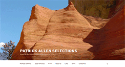 Desktop Screenshot of patrickallenselections.com